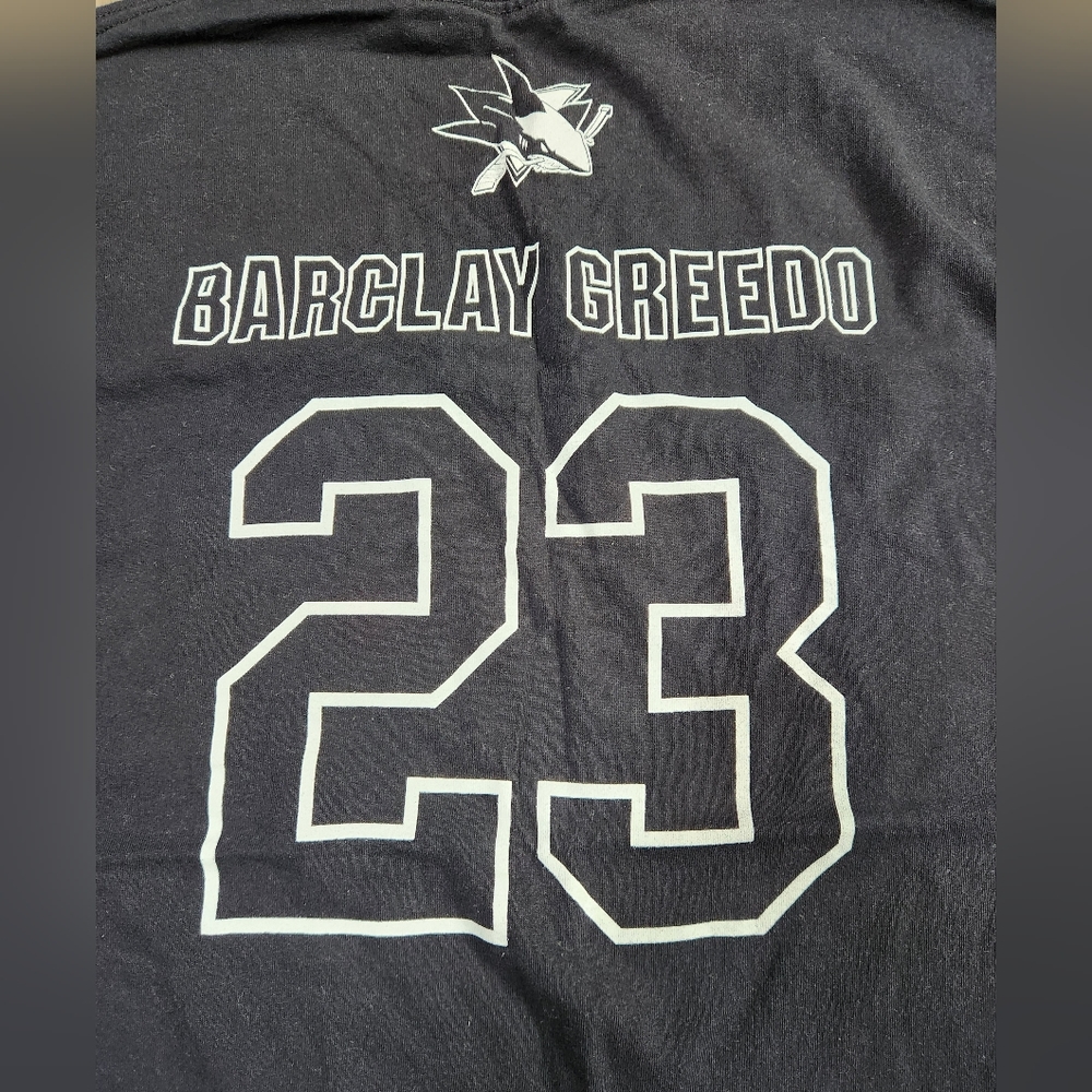 San Jose Sharks Star Wars Night 2019 Barclay Greedo T-Shirt - BLACK XL - Picture 4 of 7